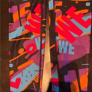 Peloton Leggings with Bold Graphic Print